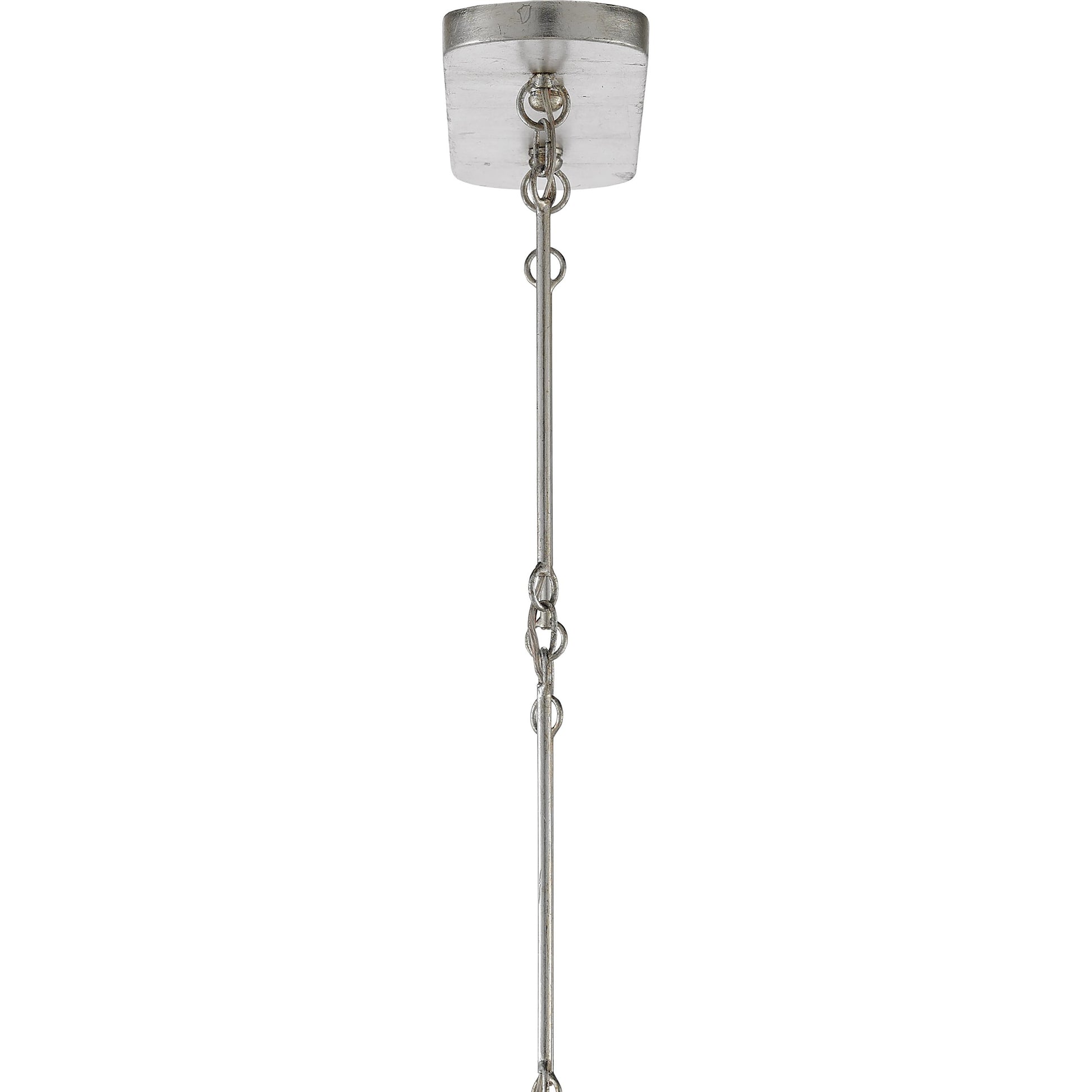 Grand Lotus Oval Chandelier by Currey and Company. Made from wrought iron in a modern style.