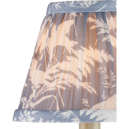 Aviary Tapered Chandelier Shade by Currey and Company. Made from cotton in a cottage & farmhouse style.