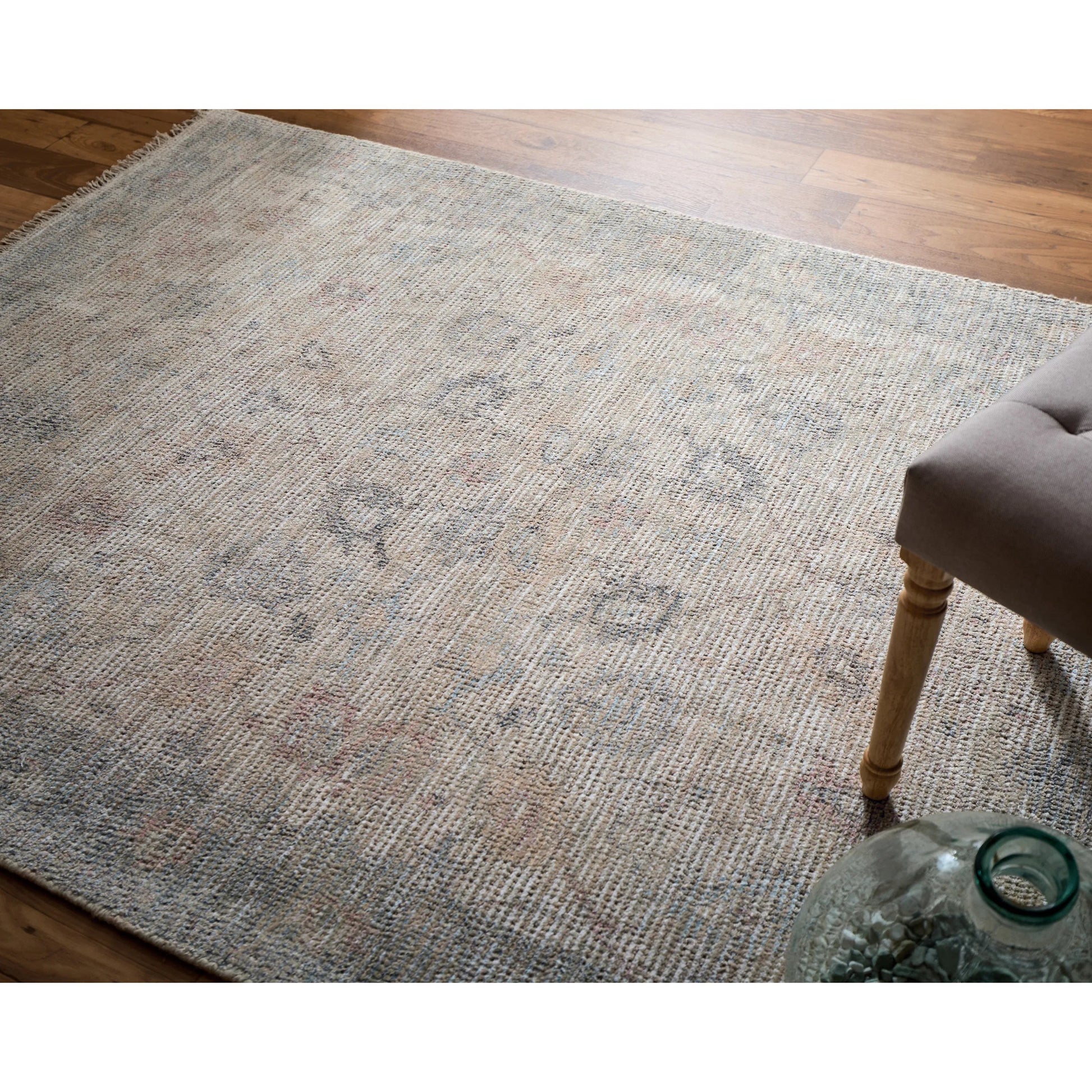 Caldwell Rug - 8798976F by Feizy in ivory, tan, blue. Made from wool, viscose in a unique style.