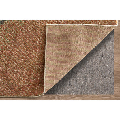 Eden EDN39QTF Rug by Feizy in brown, tan, blue. Made from polypropylene in a unique style.