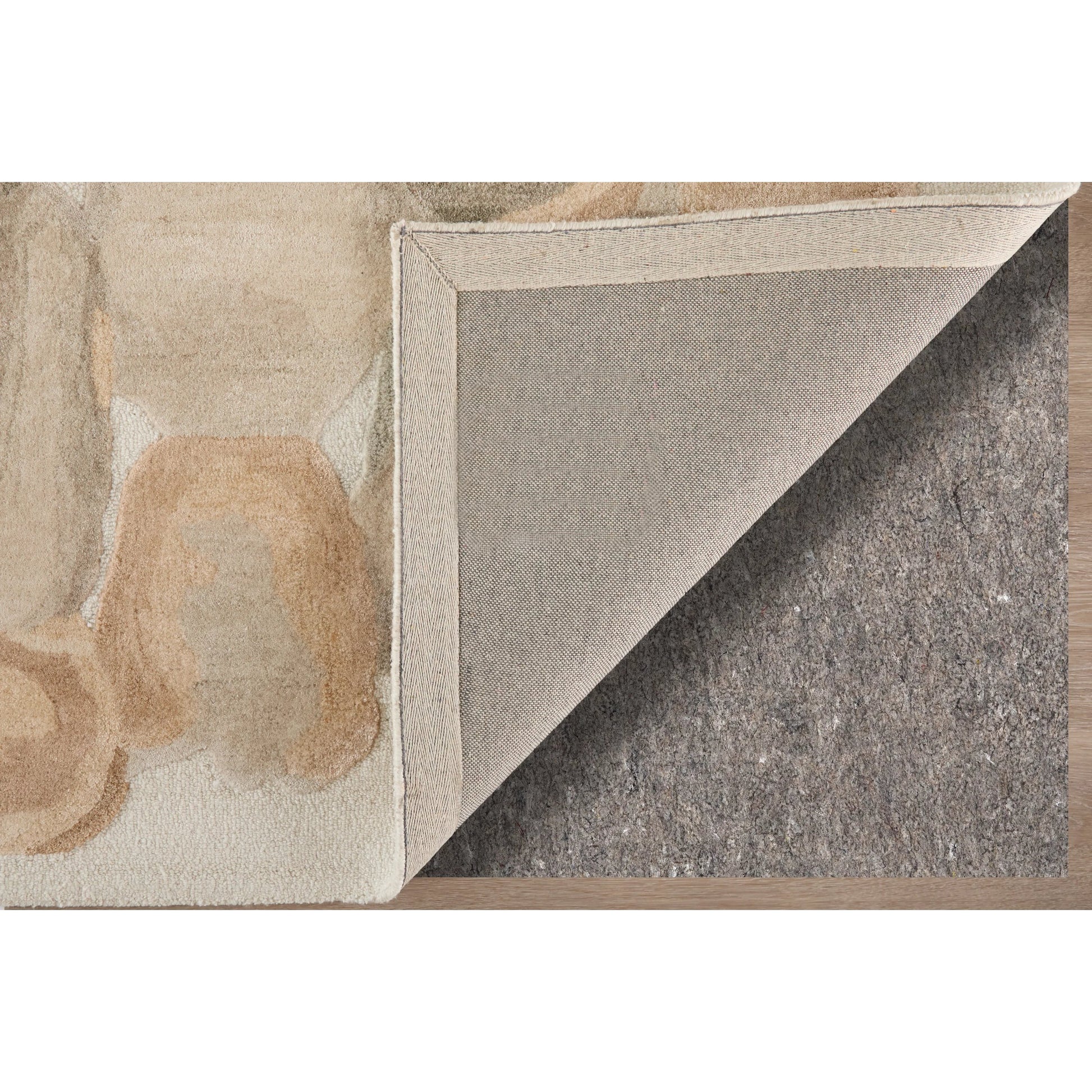 Kendall KDL8A61F Rug by Feizy in tan, gray, ivory. Made from viscose, wool in a unique style.