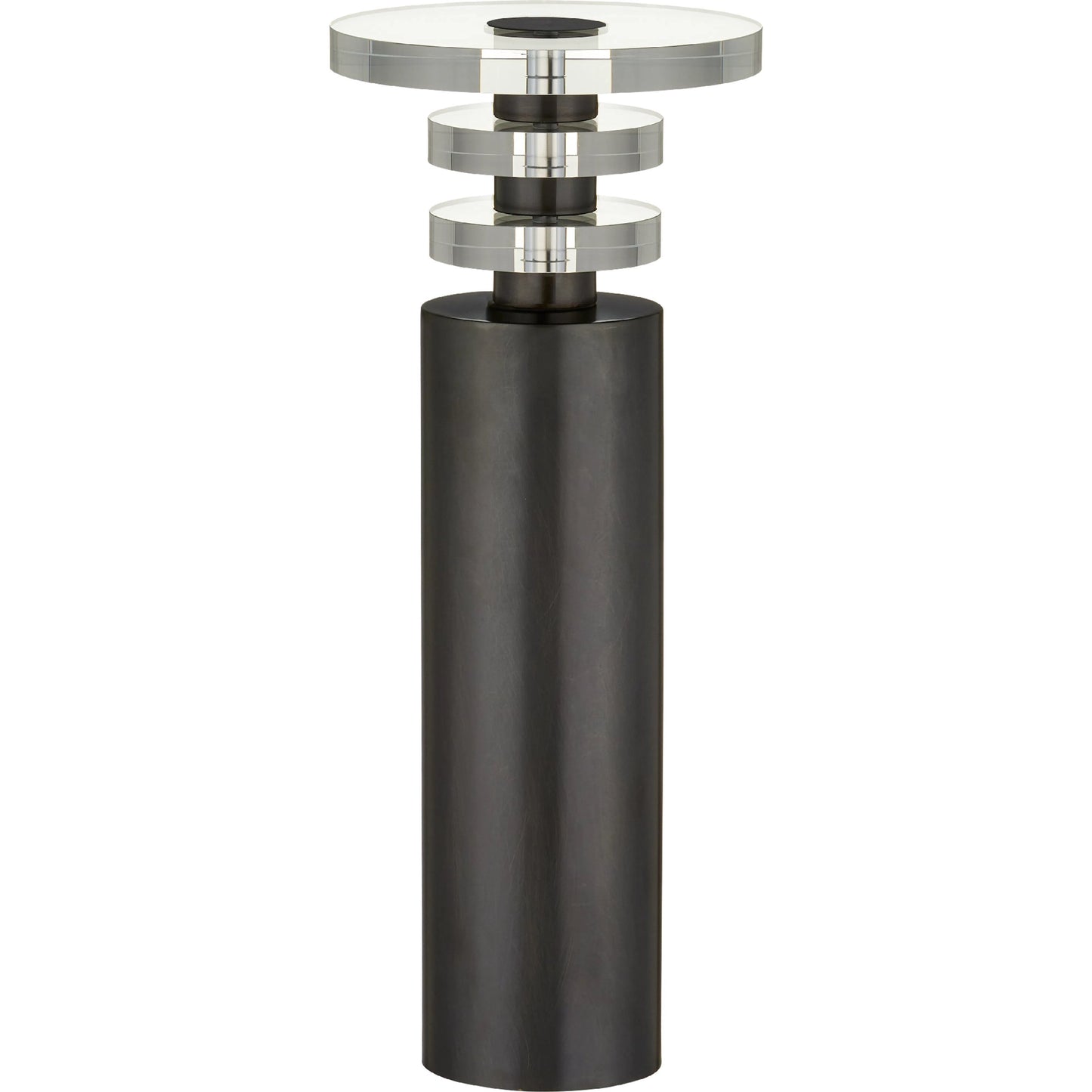 001 SI-2191845 | Primary Silo | Shani Drinks Table by Currey and Company. Made from iron, optic crystal in a modern style.