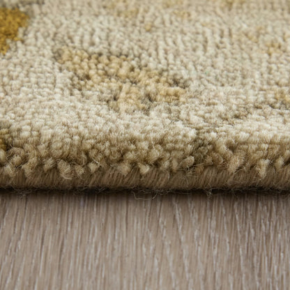 Vivendi Premium Wool Rug - 6402F by Feizy in ivory, gold. Made from wool in a unique style.