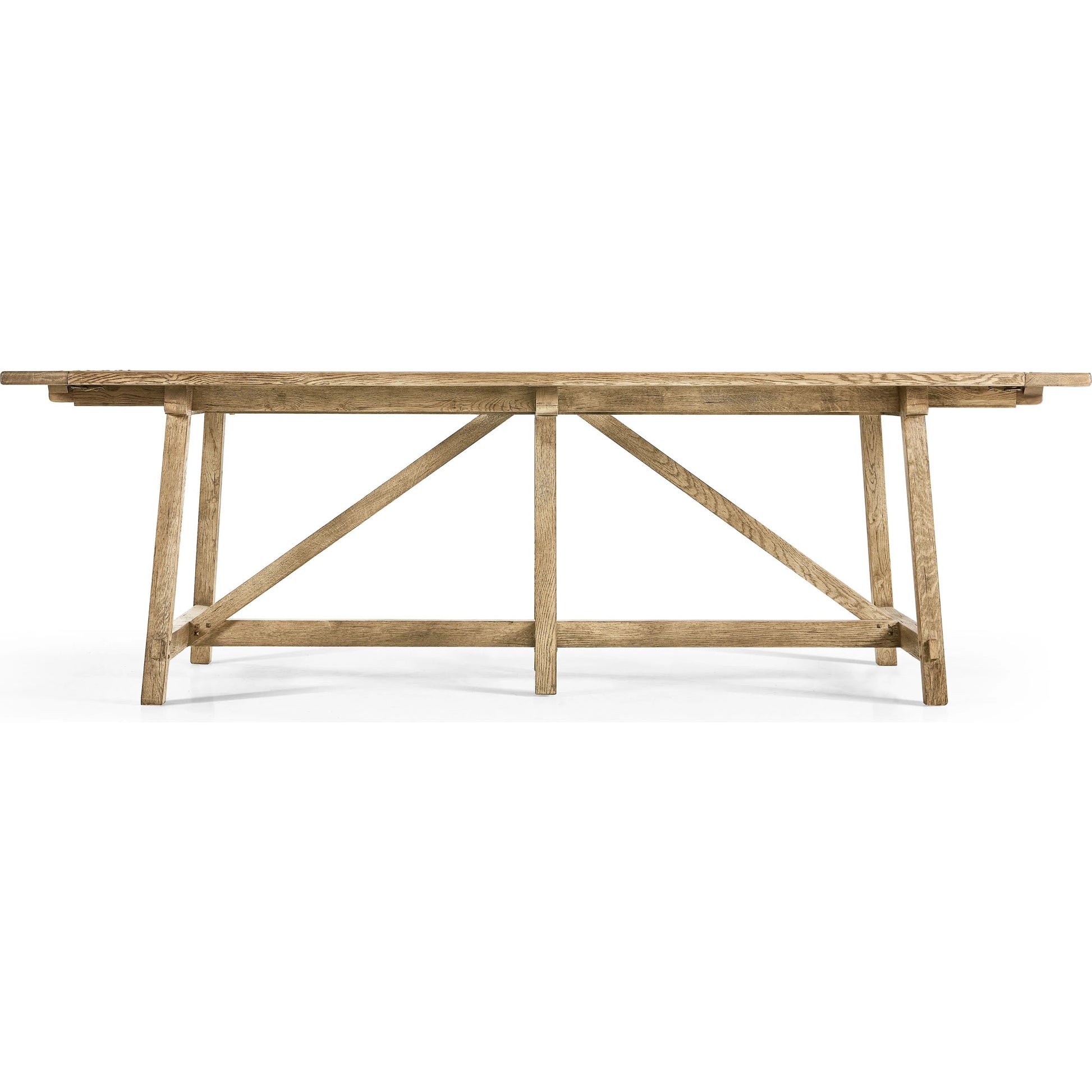 Timeless Sidereal French Laundry Table 96" by Jonathan Charles. Made from oak in a modern style.