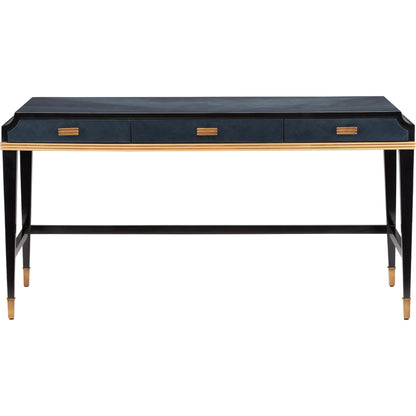 Kallista Desk by Currey and Company. Made from unique in a transitional style.