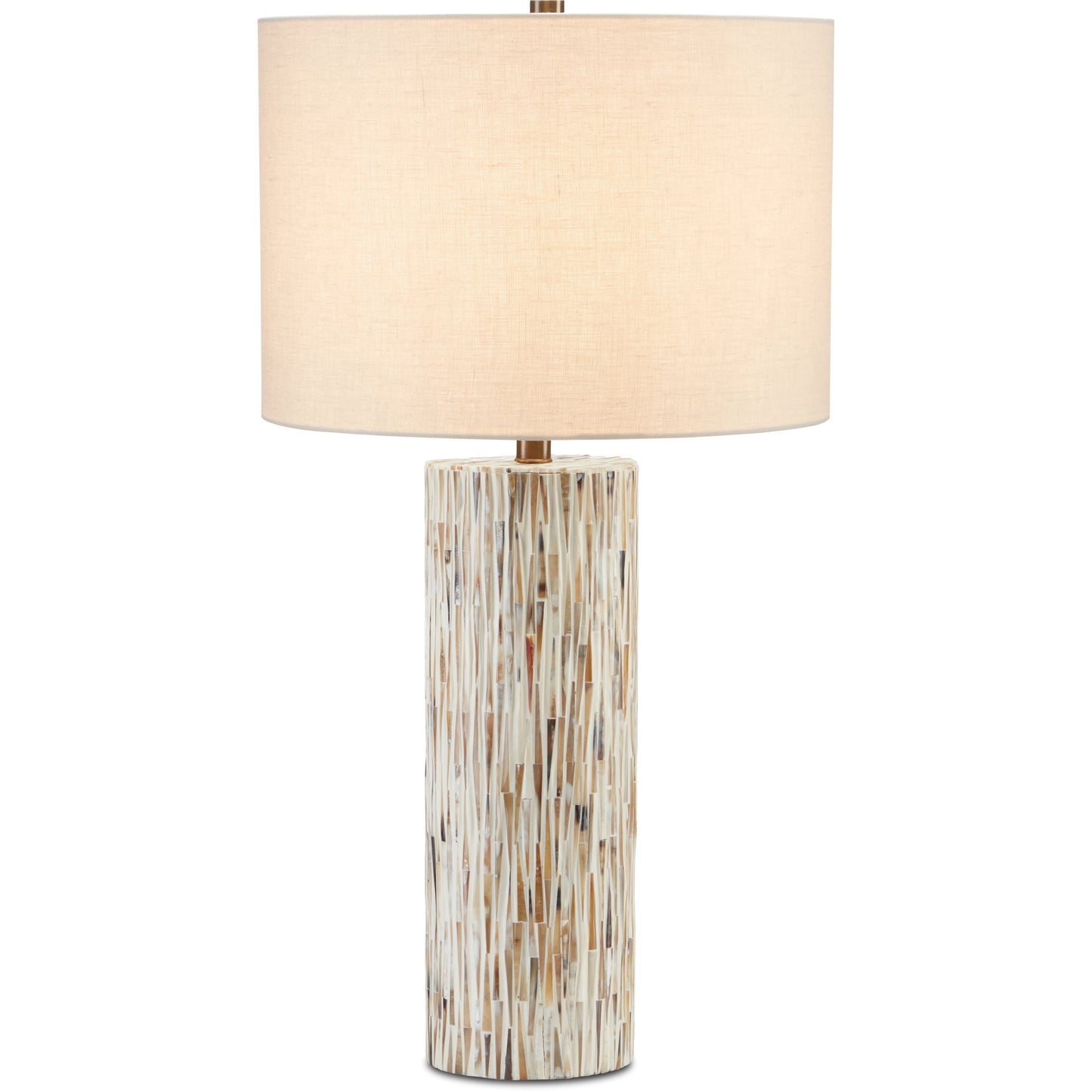 001 SI-1894155 | Primary Silo | Aquila Table Lamp by Currey and Company in natural bone, antique brass. Made from bone, wood, composite in a transitional style.