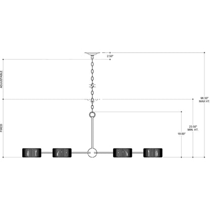 Monreale Chandelier by Currey and Company in white. Made from wrought iron, paper twine in a modern style.