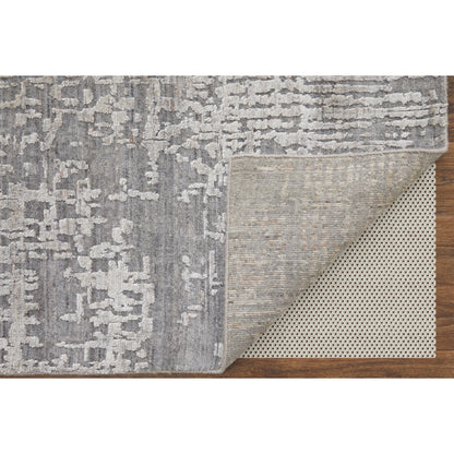 Eastfield Rug - 69A9F by Feizy in gray. Made from wool, viscose in a unique style.