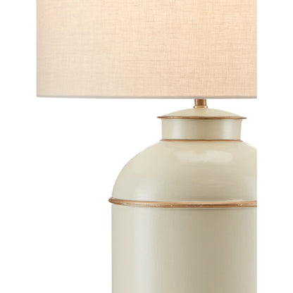 London Table Lamp by Currey and Company in black, gold. Made from wrought iron in a cottage & farmhouse style.