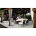 Provence Outdoor Club Rocker by Sunset West. Made from wrought iron in a modern style.