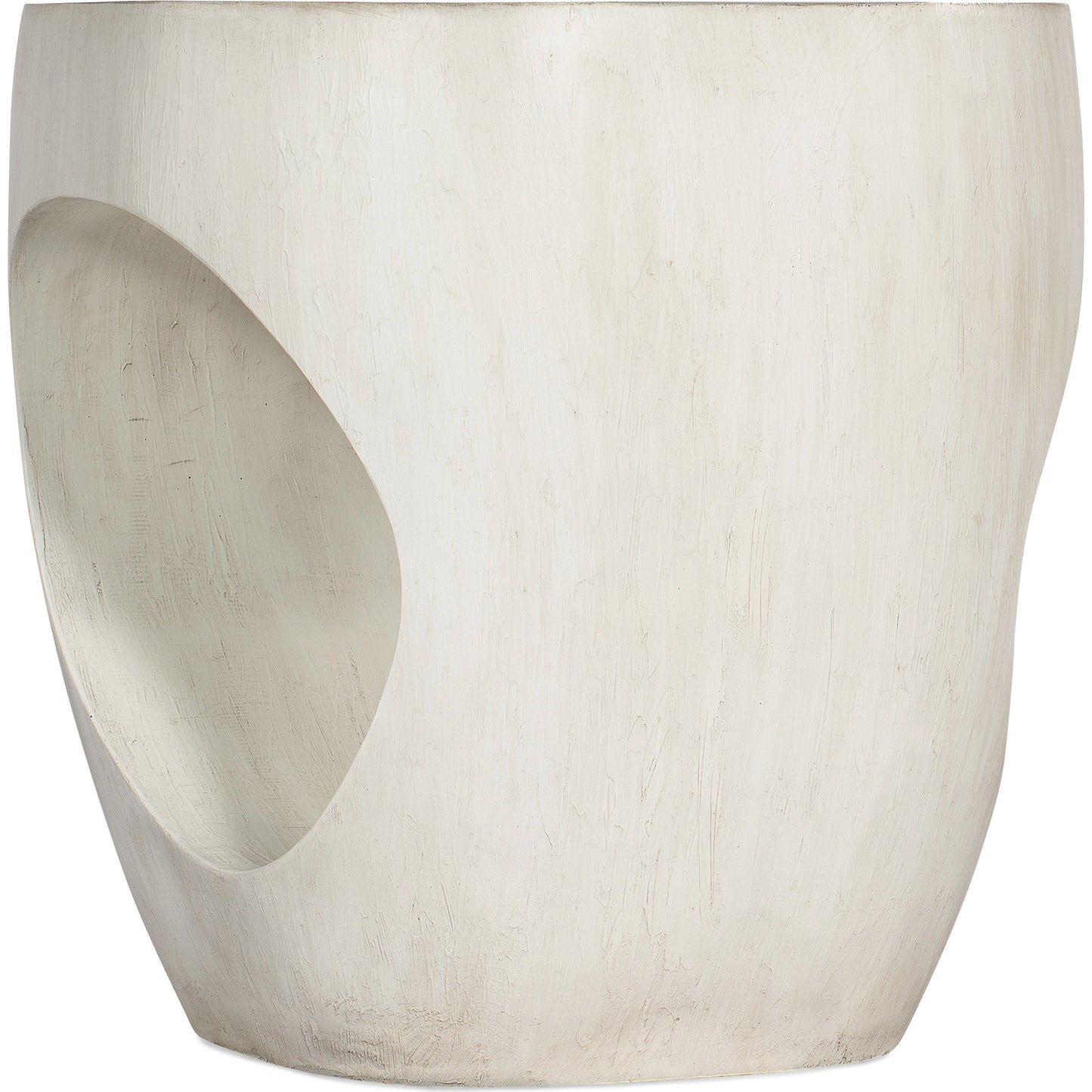 001 SI-1900818 | Additional Silo | Melange Keaton Accent Table by Hooker Furniture in pearl white. Made from resin in a modern style.