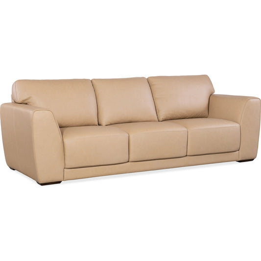 Keys Sofa by Hooker Furniture in dark wood. Made from unique in a unique style.