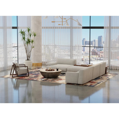 Pearson PRS39SQF Rug by Feizy in blue, red, tan. Made from polyester in a unique style.