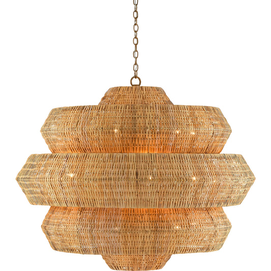 Antibes Chandelier by Currey and Company. Made from unique in a modern style.