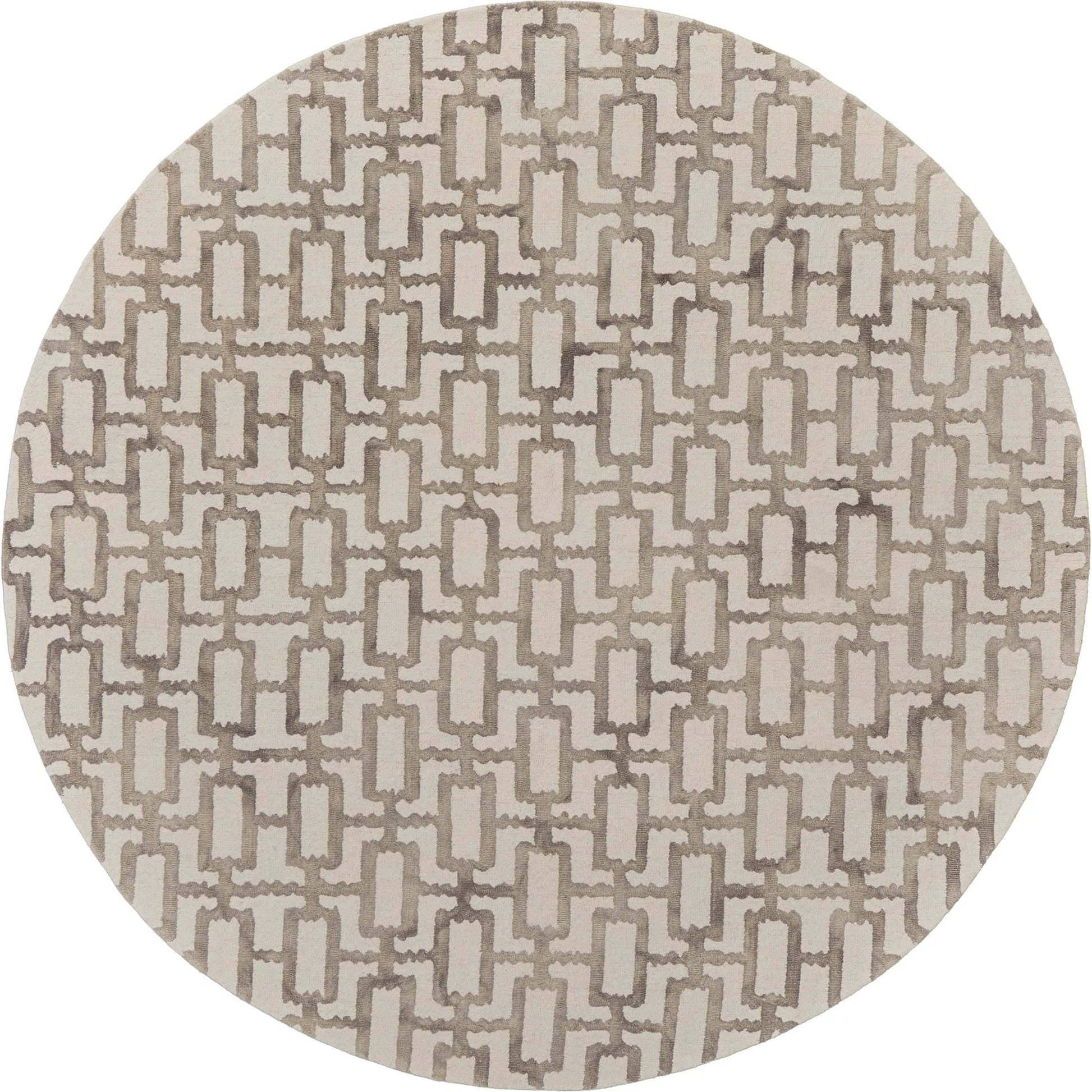 Lorrain Geometric Rug - 8919F by Feizy. Made from wool in a unique style.