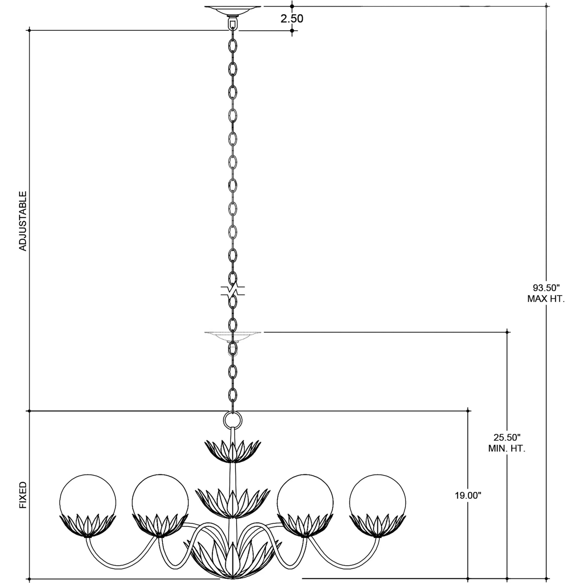 Mirasole Chandelier by Currey and Company in contemporary gold leaf, gold, white. Made from wrought iron, glass in a traditional style.