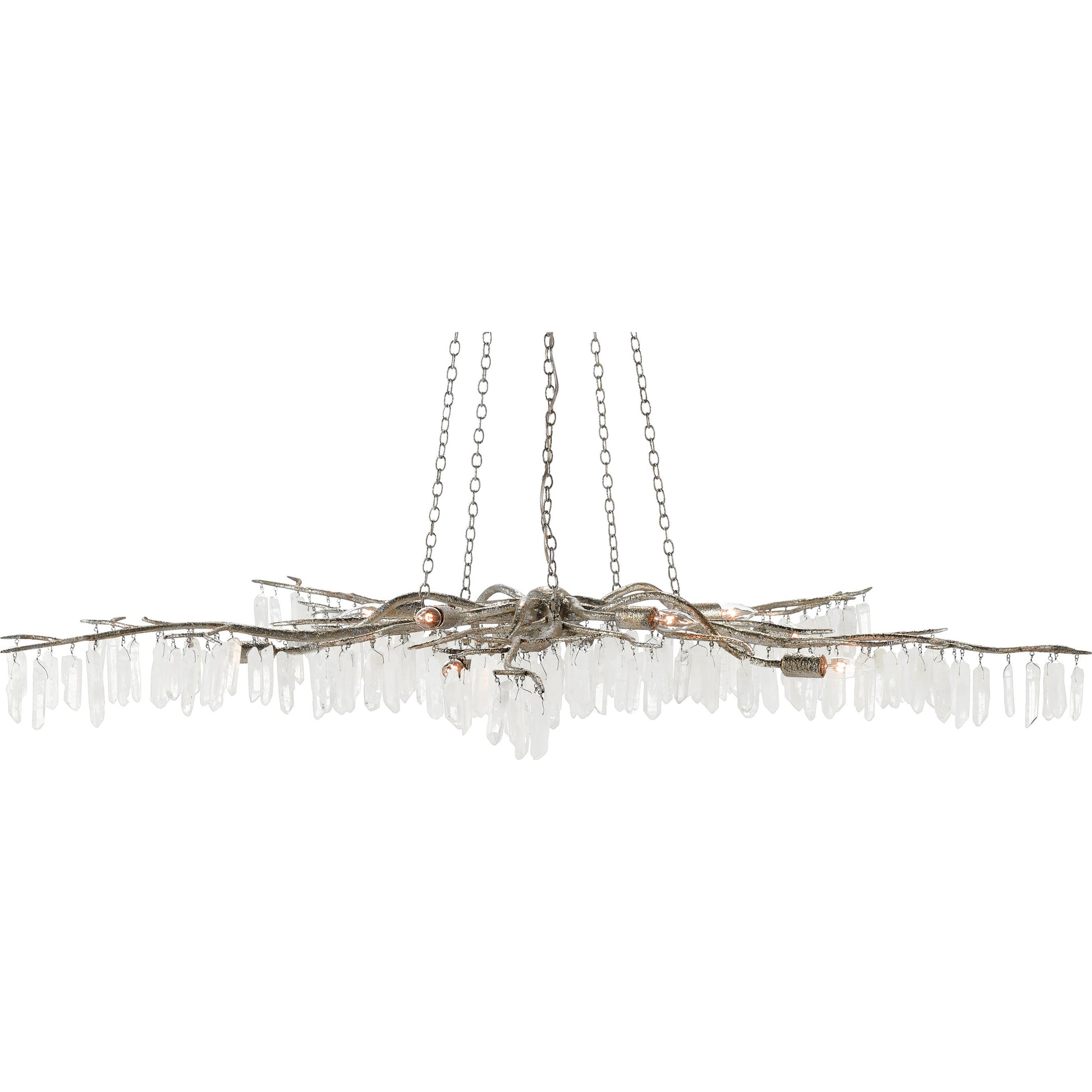 Forest Light Chandelier by Currey and Company. Made from unique in a modern style.