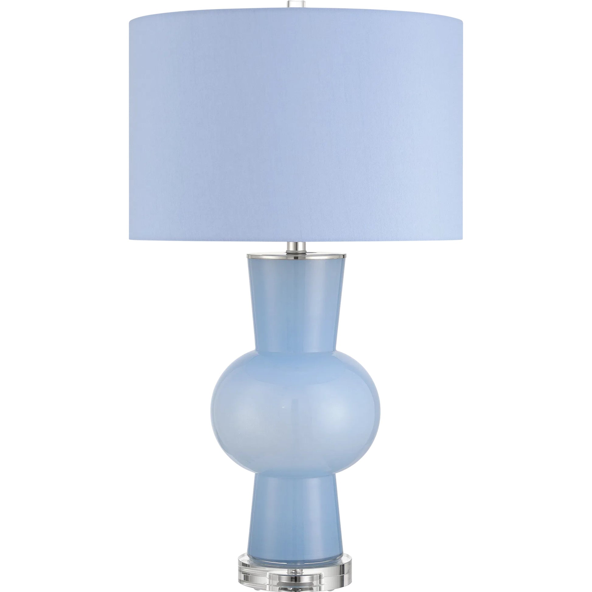 Duende Table Lamp by Currey and Company. Made from glass, optic crystal in a eclectic & global style.