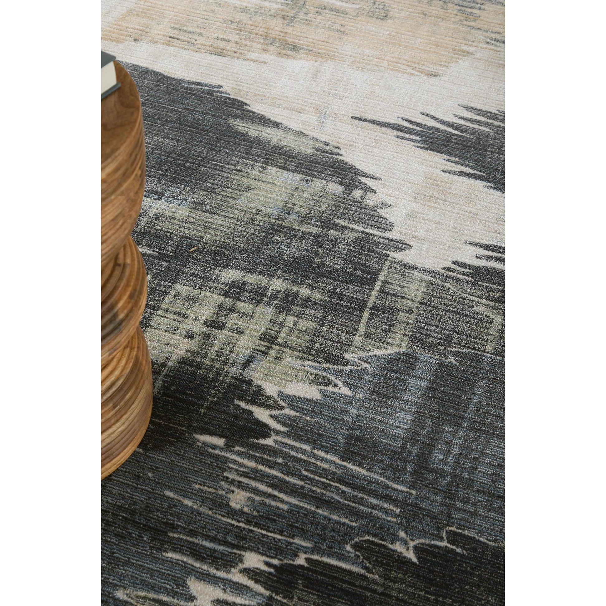 Greenwich GRW39U1F Rug by Feizy in ivory, blue, black. Made from polypropylene, polyester in a unique style.