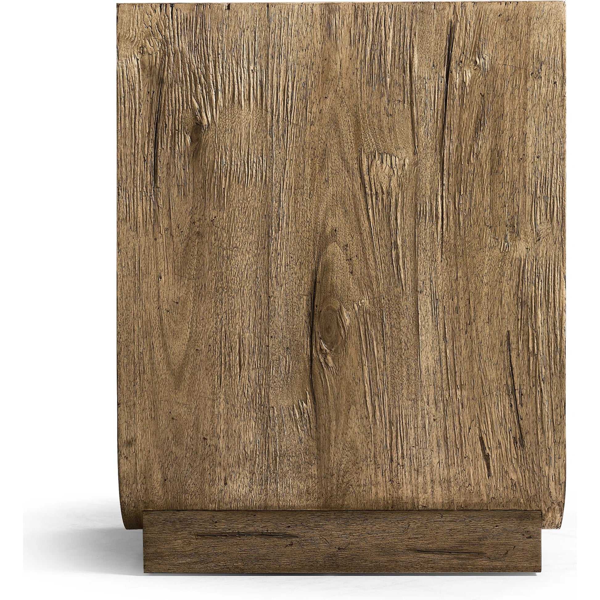 Stone Ridge Narrow Nightstand by Jonathan Charles in tully light acacia. Made from acacia veneer in a modern style.