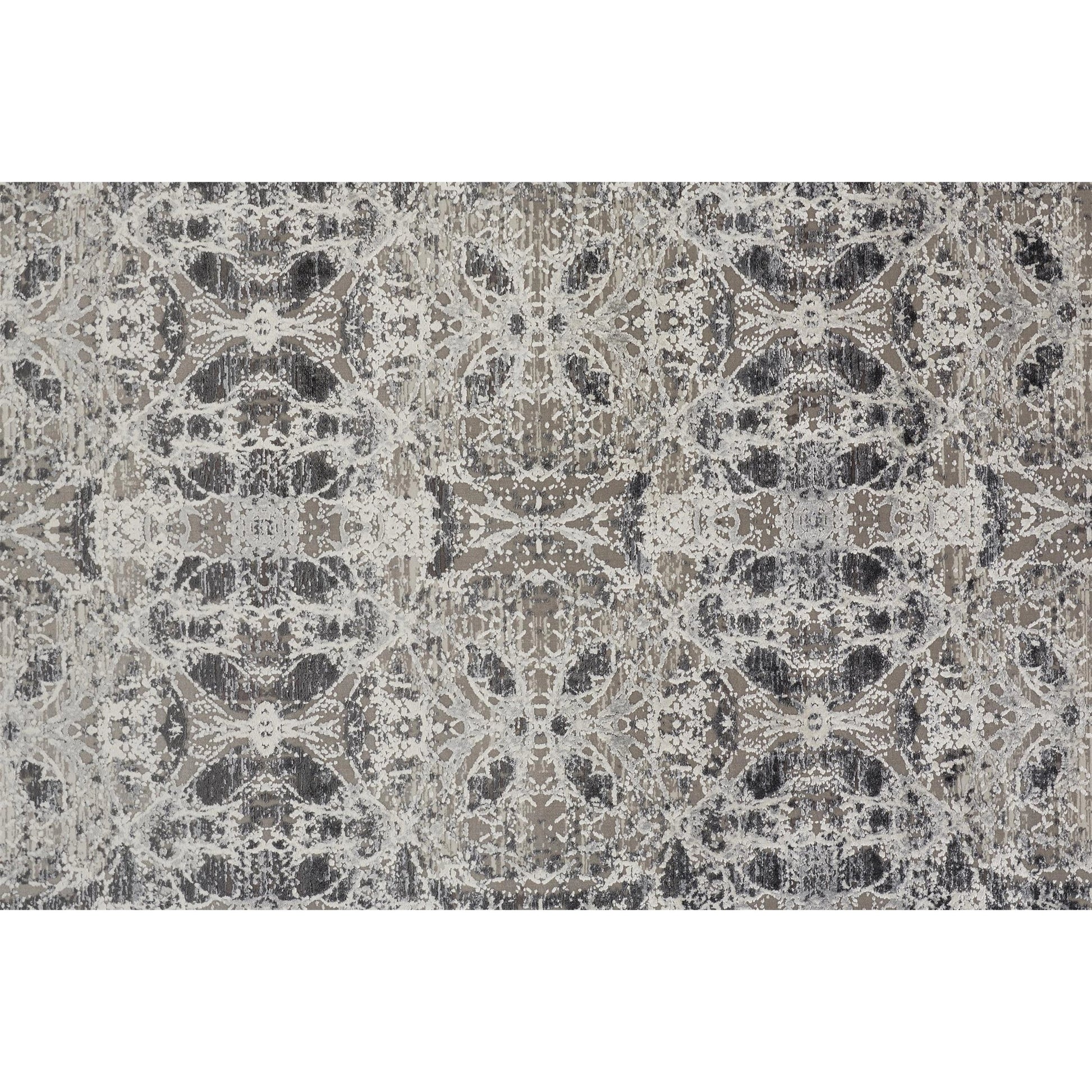 Cadiz Oriental Rug - 3990F by Feizy in gray, taupe, ivory. Made from viscose, acrylic in a unique style.