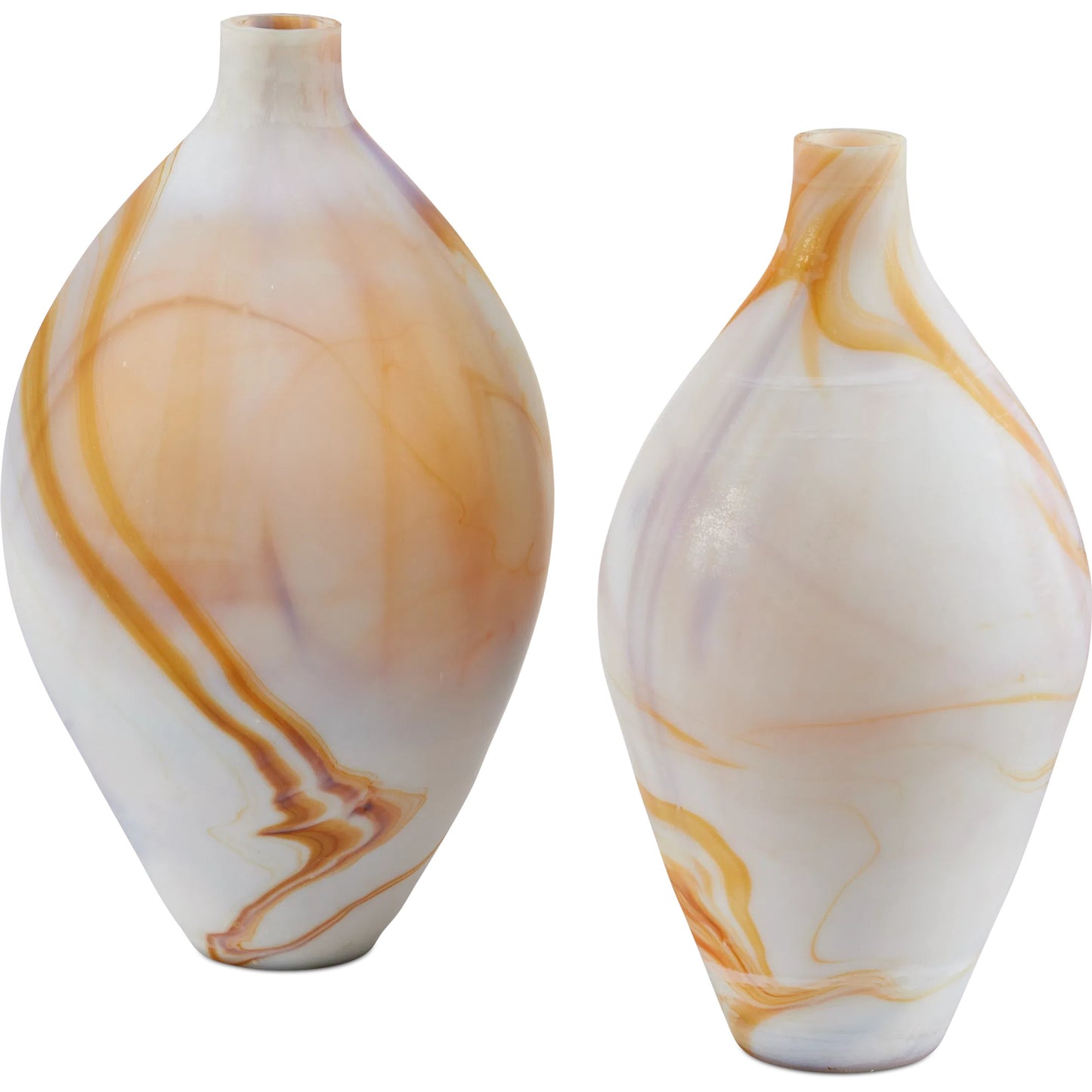 002 SI-2257205 | Additional Silo | Gobi Vase Set by Currey and Company in onyx, jasper. Made from glass in a modern style.