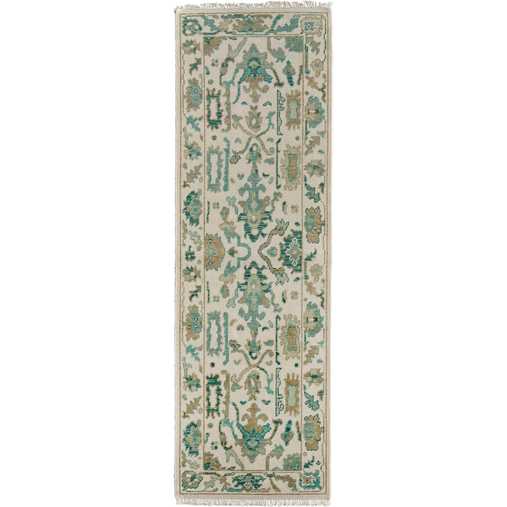 Karina Transitional & Botanical Rug - 90969G7F by Feizy. Made from wool in a unique style.