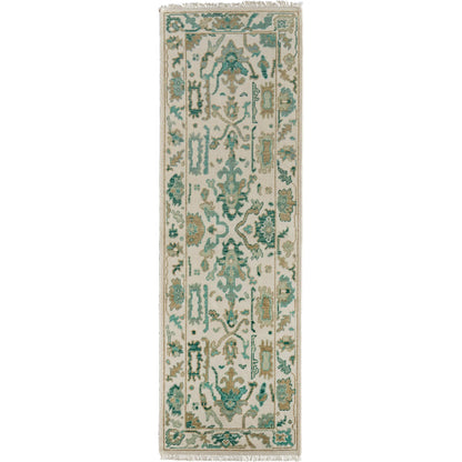 Karina Transitional & Botanical Rug - 90969G7F by Feizy. Made from wool in a unique style.