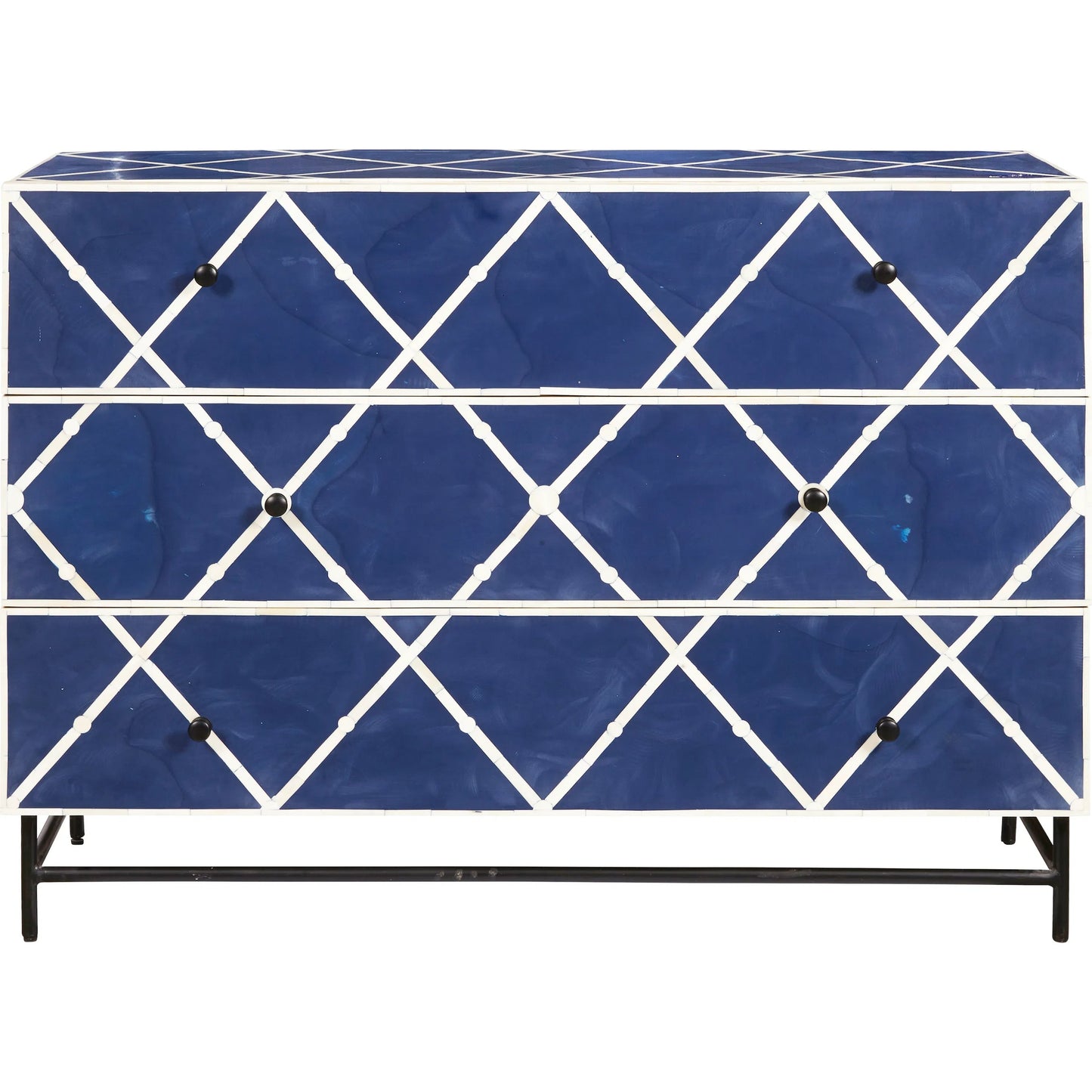 002 SI-2238739 | Additional Silo | Navy Blue 3-Drawer Accent Chest by Pulaski Furniture in navy. Made from mango veneers in a unique style.