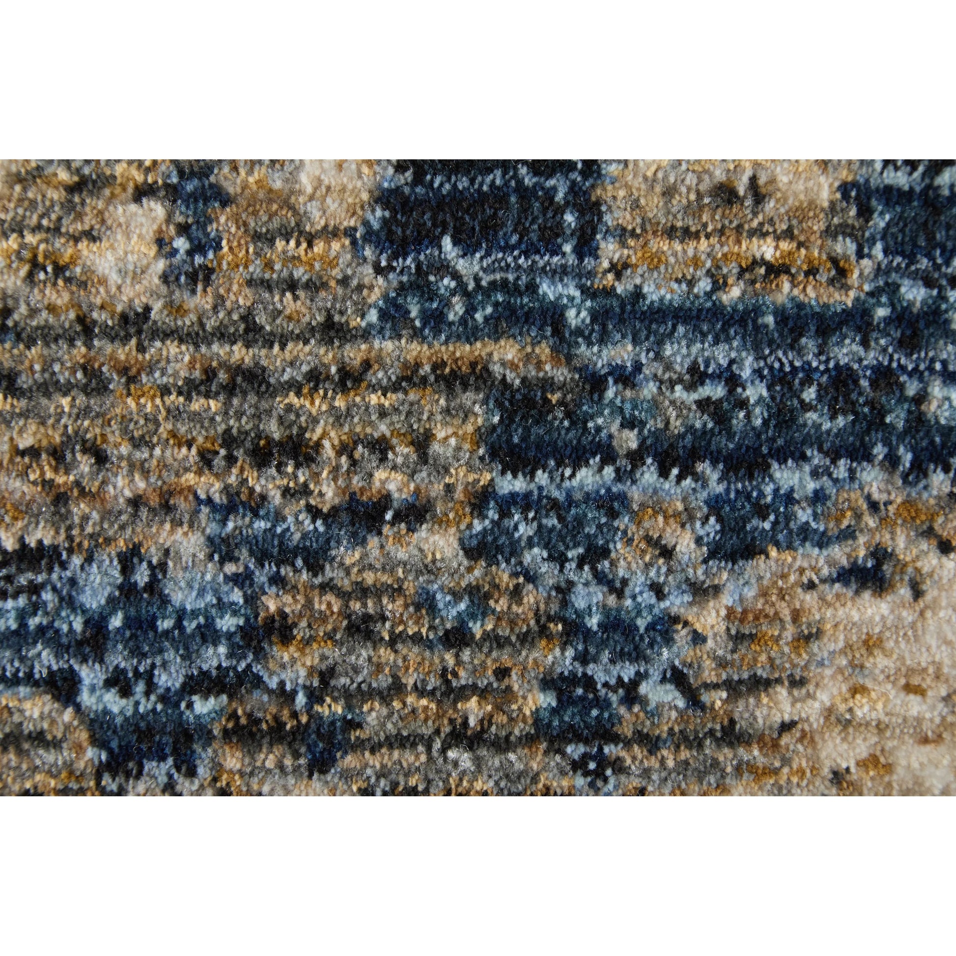 Sonora SNR39UBF Rug by Feizy in taupe, ivory, blue. Made from polypropylene, polyester, viscose in a unique style.