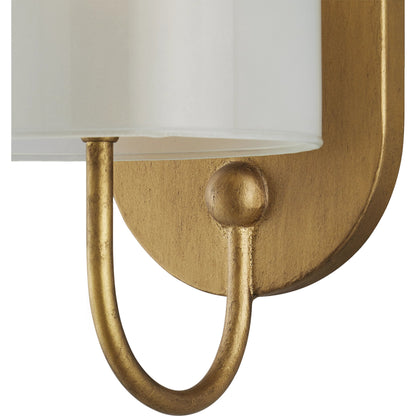 Glacier Wall Sconce by Currey and Company. Made from wrought iron, glass in a traditional style.