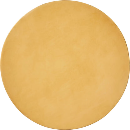 Lemy Drinks Table by Currey and Company. Made from stainless steel, tempered glass in a modern style.