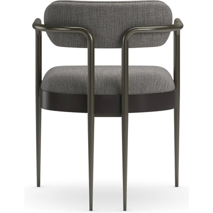Emphasis Dining Chair by Caracole. Made from metal in a modern style.