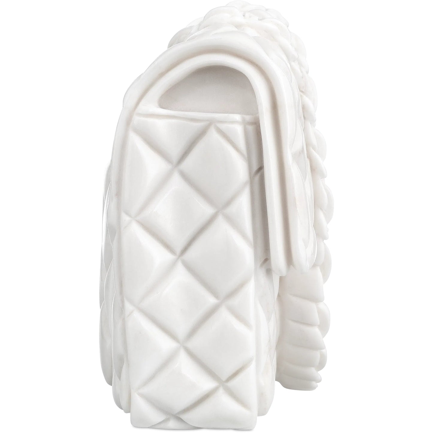 003 SI-2524438 | Additional Silo | The Gabrielle by Currey and Company in white. Made from marble in a modern style.