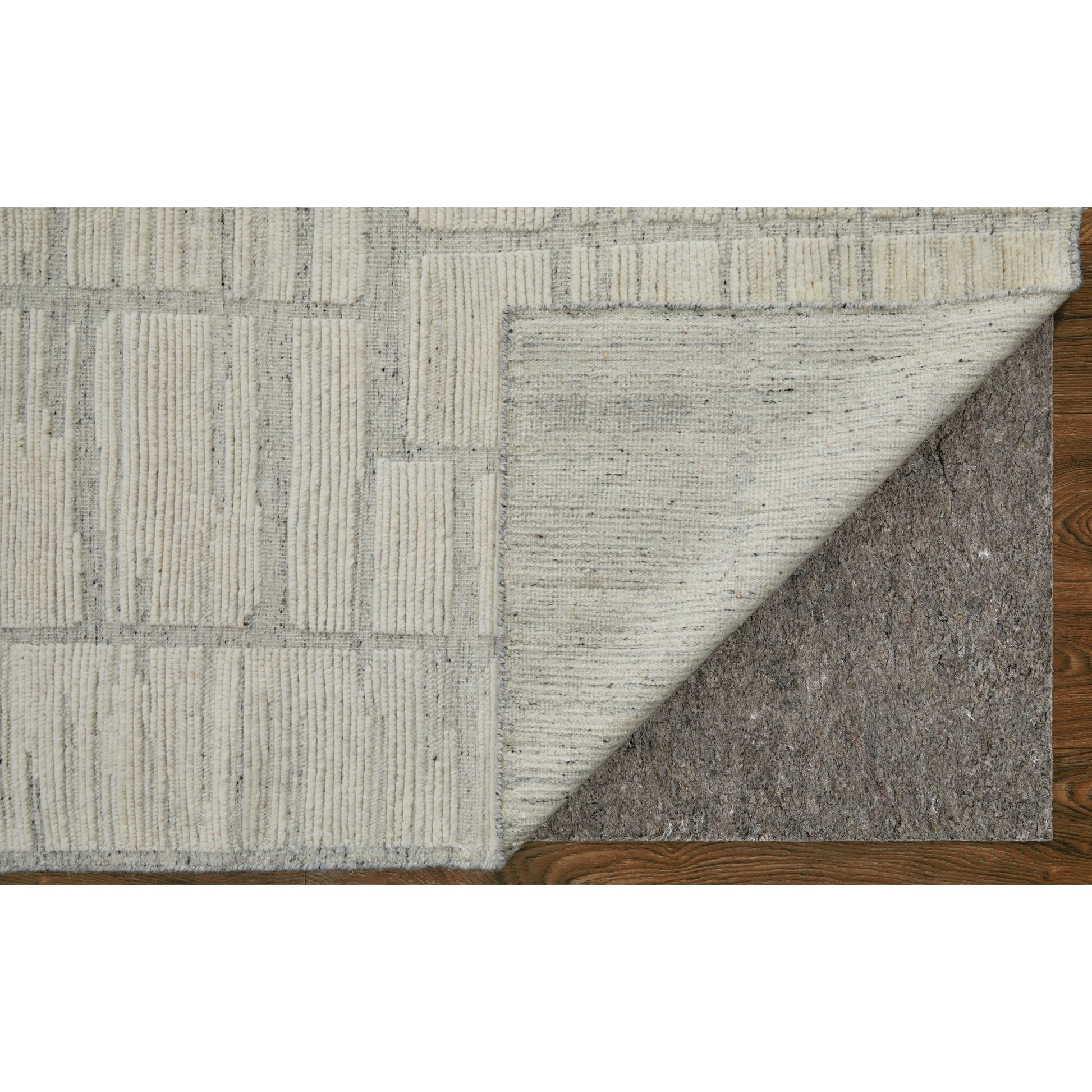 Bluff Rug - T22T6041 by Thom Felicia by Feizy Rugs in ivory. Made from wool in a unique style.