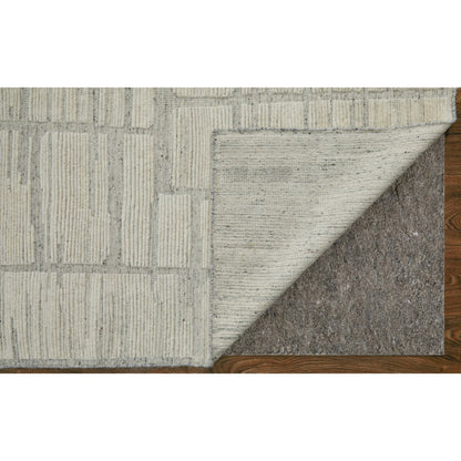 Bluff Rug - T22T6041 by Thom Felicia by Feizy Rugs in ivory. Made from wool in a unique style.