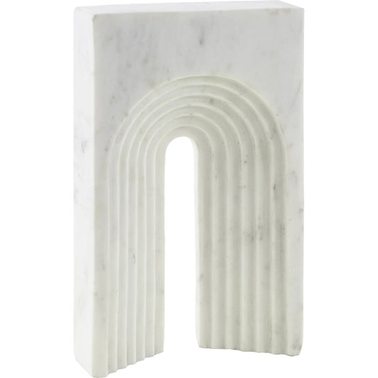 Trajan Decorative Sculpture 540634 by Surya in natural. Made from marble in a unique style.