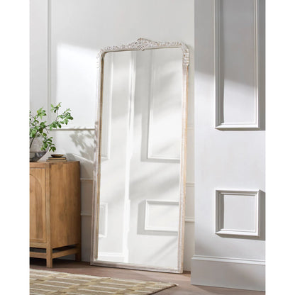 Aaliyah Full Length Mirror by Surya. Made from mango wood in a traditional style.