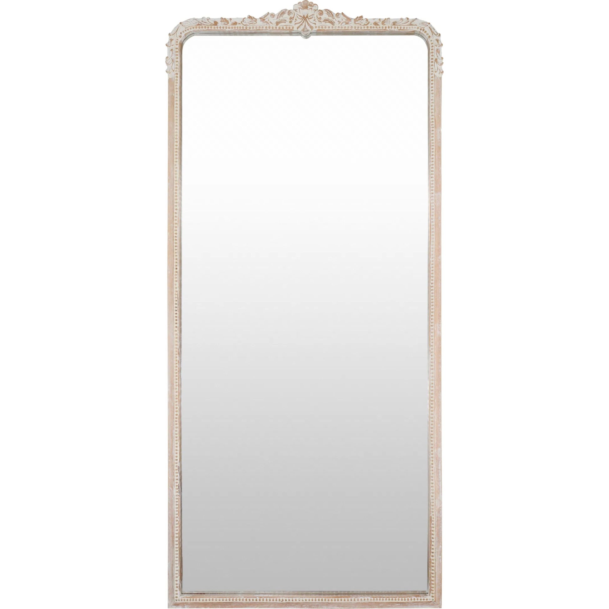 Aaliyah Full Length Mirror by Surya. Made from mango wood in a traditional style.
