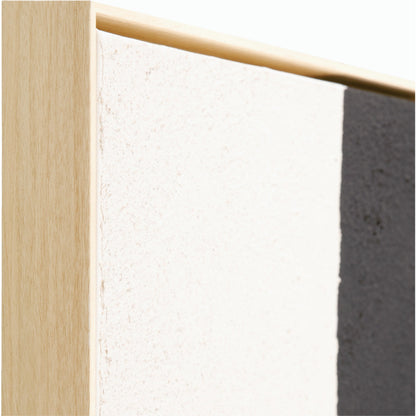Aasmaa Wall Art -  AAM-003 by Surya in black and brown. Made from canvas, polystyrene in a modern style.