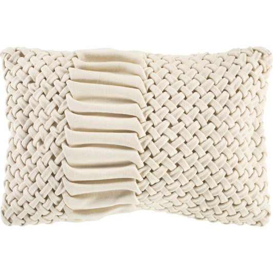 Alana Pillow - 32869 by Surya in yellow. Made from 100% cotton in a modern style.
