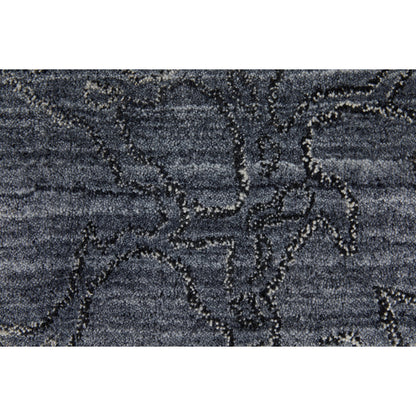 Whitton Rug - 8892F by Feizy in gray, blue. Made from viscose, wool in a unique style.