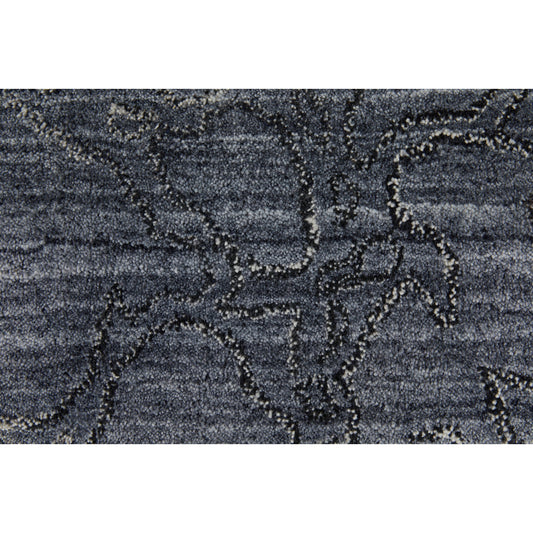 Whitton Rug - 8892F by Feizy in gray, blue. Made from viscose, wool in a unique style.