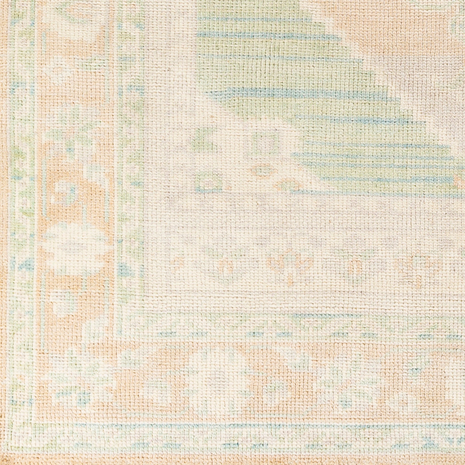 Anadolu Rug - 30381 by Surya in beige, seafoam, light sage, cream. Made from 70% wool, 30% viscose in a unique style.