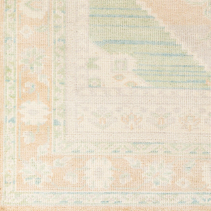 Anadolu Rug - 30381 by Surya in beige, seafoam, light sage, cream. Made from 70% wool, 30% viscose in a unique style.