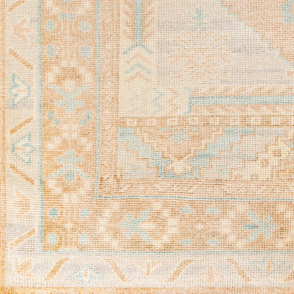 Anadolu Rug - 30384 by Surya in seafoam, beige, pale blue, light blue. Made from 70% wool, 30% viscose in a unique style.