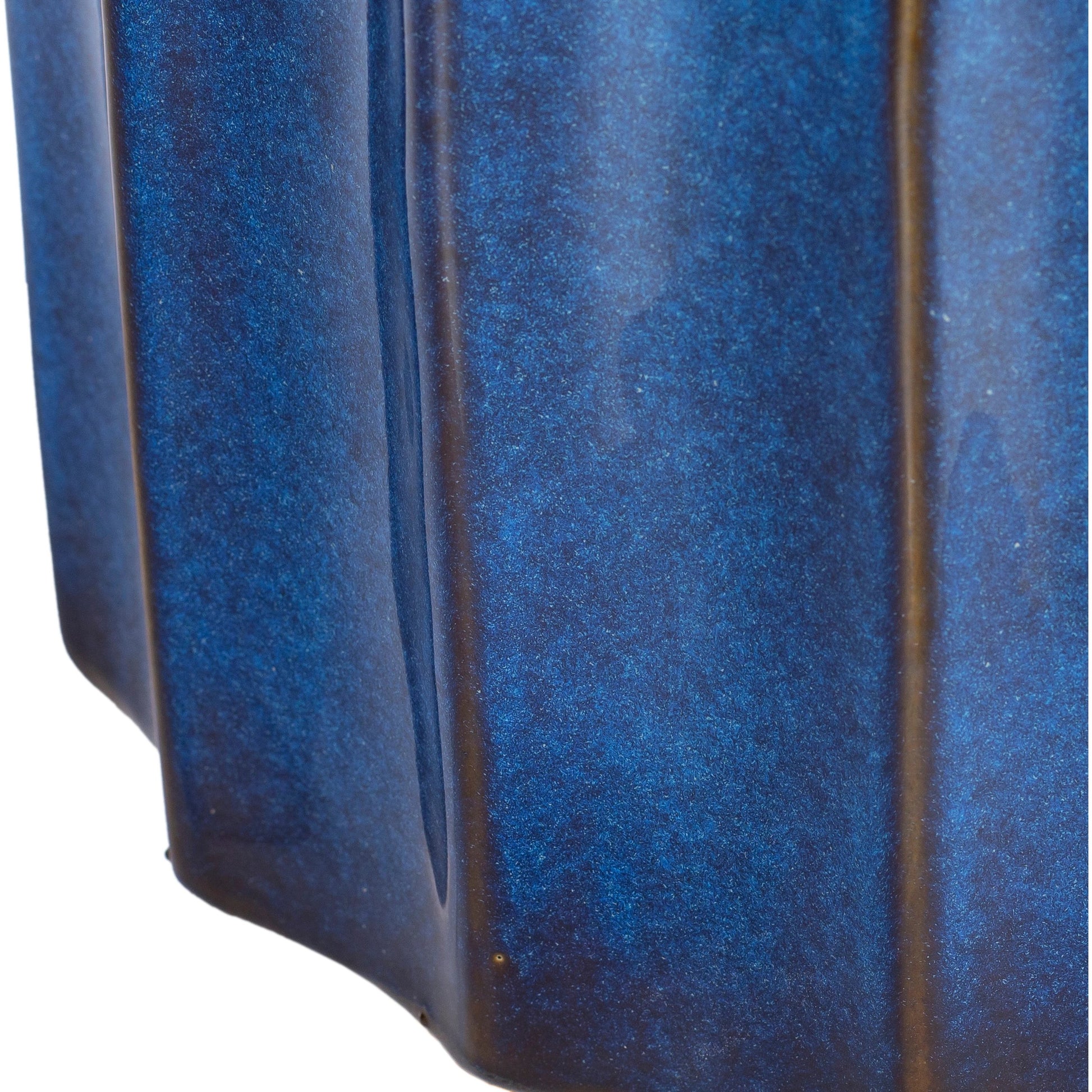 Alexia Indoor/Outdoor by Livabliss in blue and glazedglazed. Made from top: ceramic, base: ceramic in a modern style.