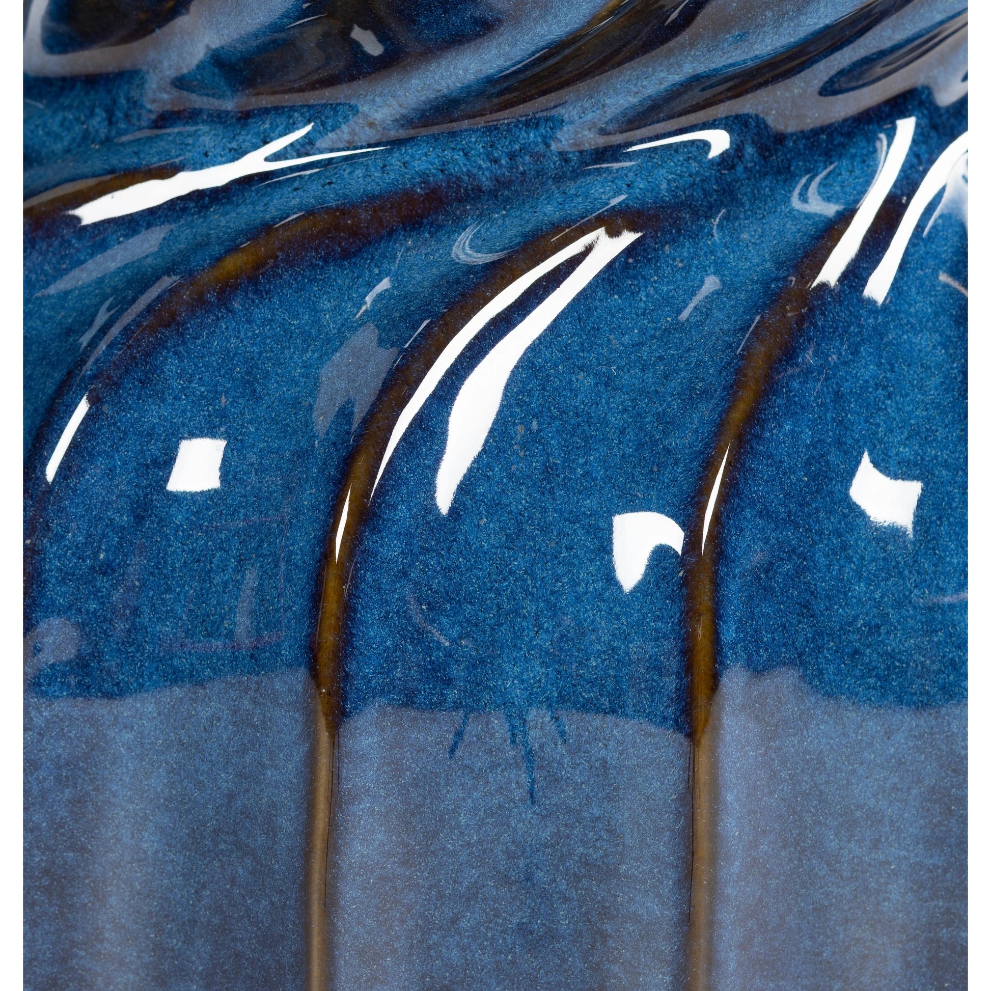 Alexia Indoor/Outdoor by Livabliss in blue and glazedglazed. Made from top: ceramic, base: ceramic in a modern style.