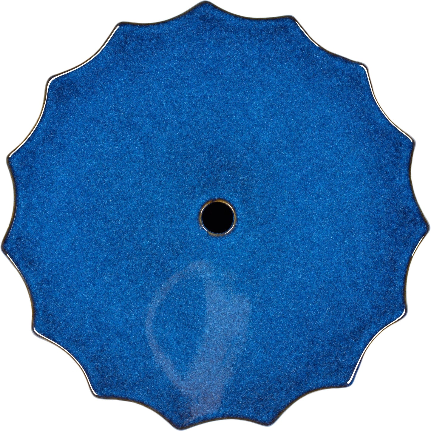 004 SI-1914451 | Additional Silo | Alexia Indoor/Outdoor by Livabliss in blue and glazedglazed. Made from top: ceramic, base: ceramic in a modern style.