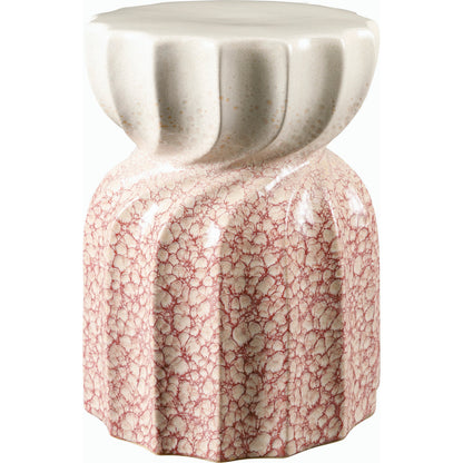 Alexia Indoor/Outdoor End Table by Livabliss. Made from ceramic in a modern style.